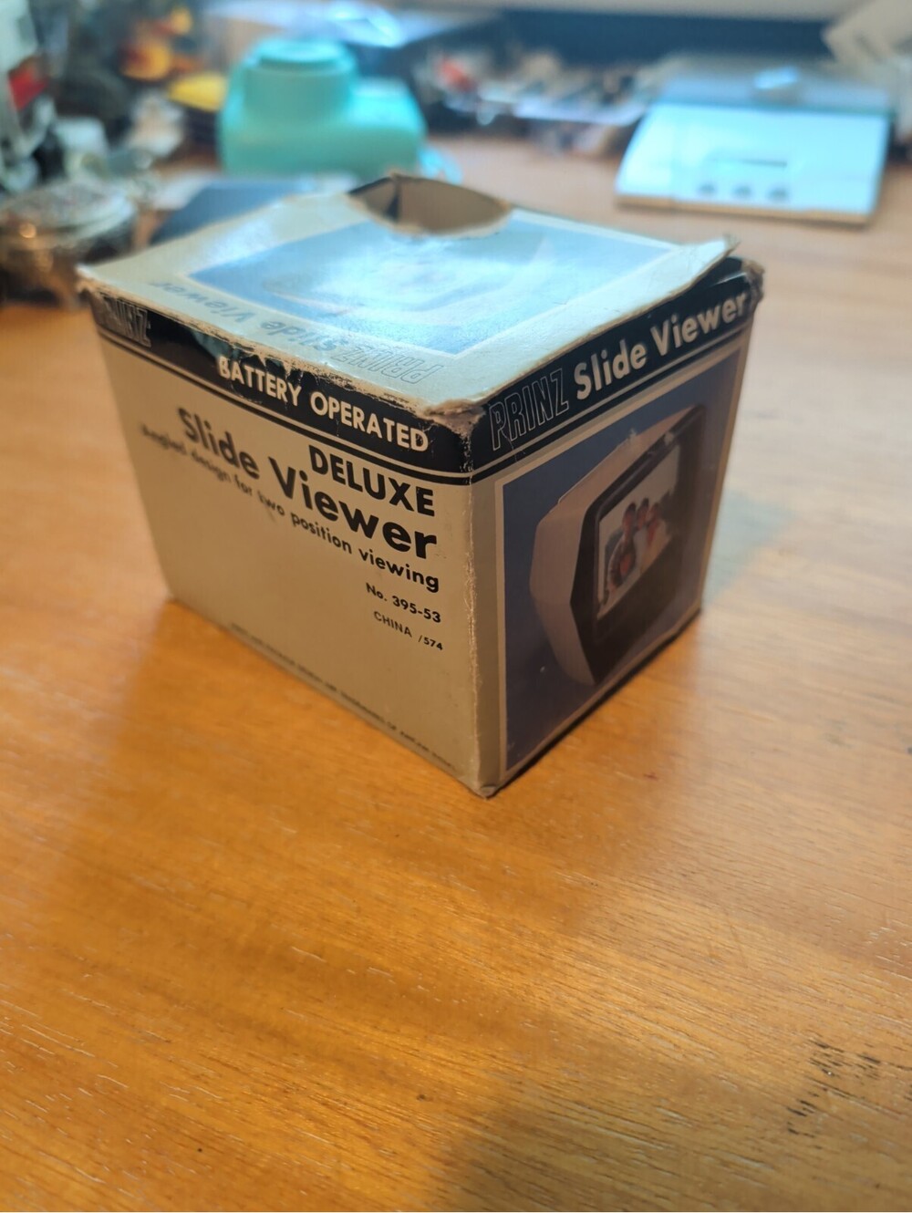 Prinz Deluxe Slide Viewer No 395-53 Battery Operated Original Box